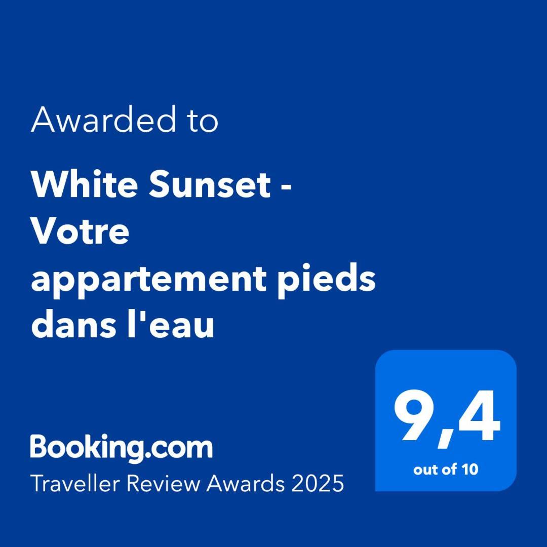 White Sunset - Votre Appartement Pieds Dans L'Eau Trois Bassins 외부 사진